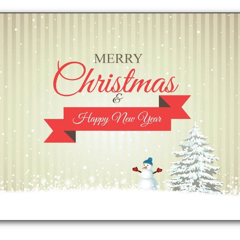 Boxed Christmas Cards | Christmas Tree Design | Desktop Supplies