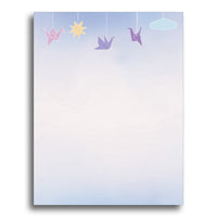 Origami Cranes Stationery Paper