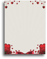 Love Hearts Stationery - 80 Sheets
