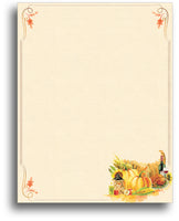 Autumn Leaves Border Stationery – 80 Sheets, Stationery Store