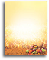 Sunset Wheat - Autumn Letterhead - 80 Sheets