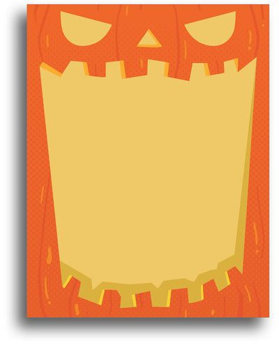 Spooky Stationery - Jack-o-Lantern - Halloween Theme