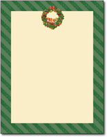 Christmas Wreath Holiday Letterhead