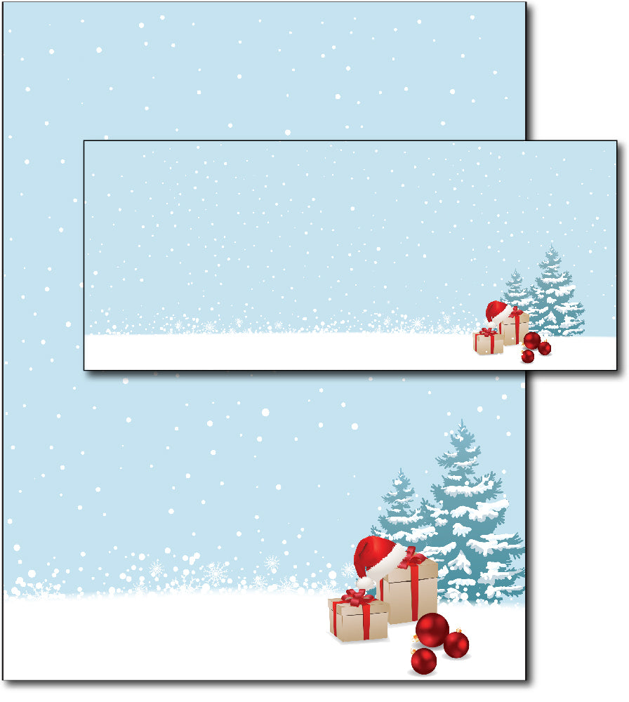 Christmas Stationery | Christmas Morning | (With Envelopes)