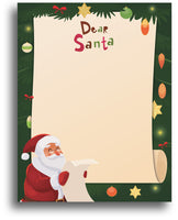Kids Christmas Wish List Holiday Stationery Paper