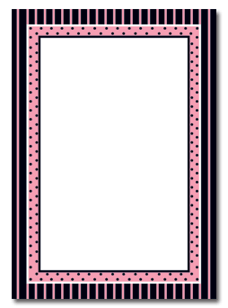 127lb Ooh La La Flat Card Invitations, measure (5.5" x 7.75") ,compatible  with copier, inkjet and laser, matte both sides