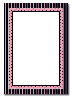 127lb Ooh La La Flat Card Invitations, measure (5.5" x 7.75") ,compatible  with copier, inkjet and laser, matte both sides