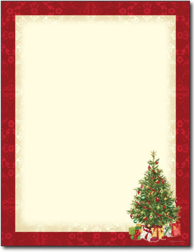 60 lb Lacy Tree Letterhead, measure(8.5 X 11), compatible with copier, inkjet and laser