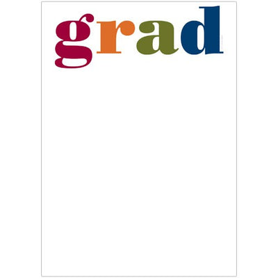 Colorful Grad Invitations with Envelopes