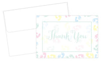 Baby Feet Thank You Note Cards