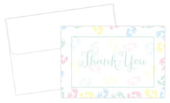 Baby Feet Thank You Note Cards