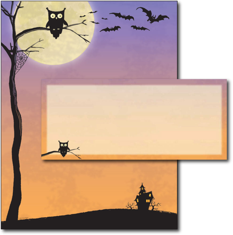Halloween Who Letterhead & Envelopes