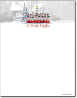 24lb Singing Choir Stationery Sheets,  measure (8 1/2" x 11") , compatible with inkjet and laser