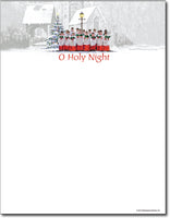 Singing Choir Holiday Letterhead