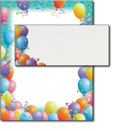 Celebration Paper - Party Letterhead - (Includes Envelope)