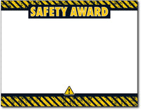 Safety Award Certificates 8 1/2" x 11" 60lb text inkjet & laser printer compatible