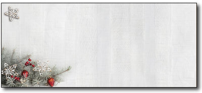 50lb woodsy pine Envelopes , measure (4 1/8" x 9 1/2") , compatible with inkjet and laser