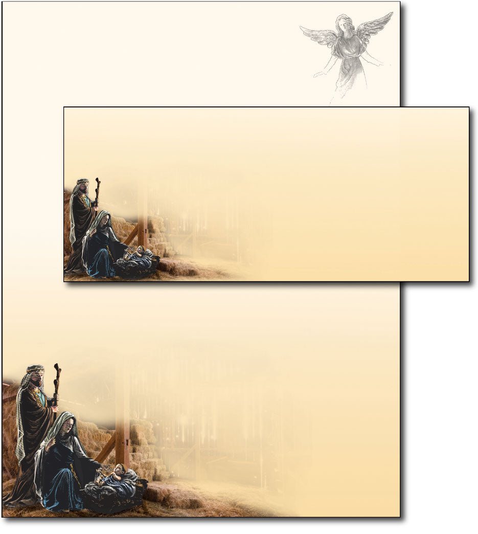 Religious Christmas Stationery for Free Printable Religious Christmas Stationery Paper