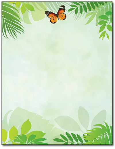 Flutter Butterfly Stationery