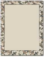 Camo Stationery - 80 Sheets