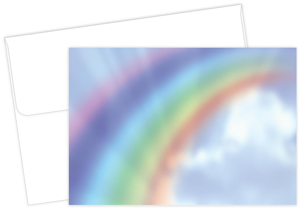 Rainbow Note Card Sets - 50 Cards