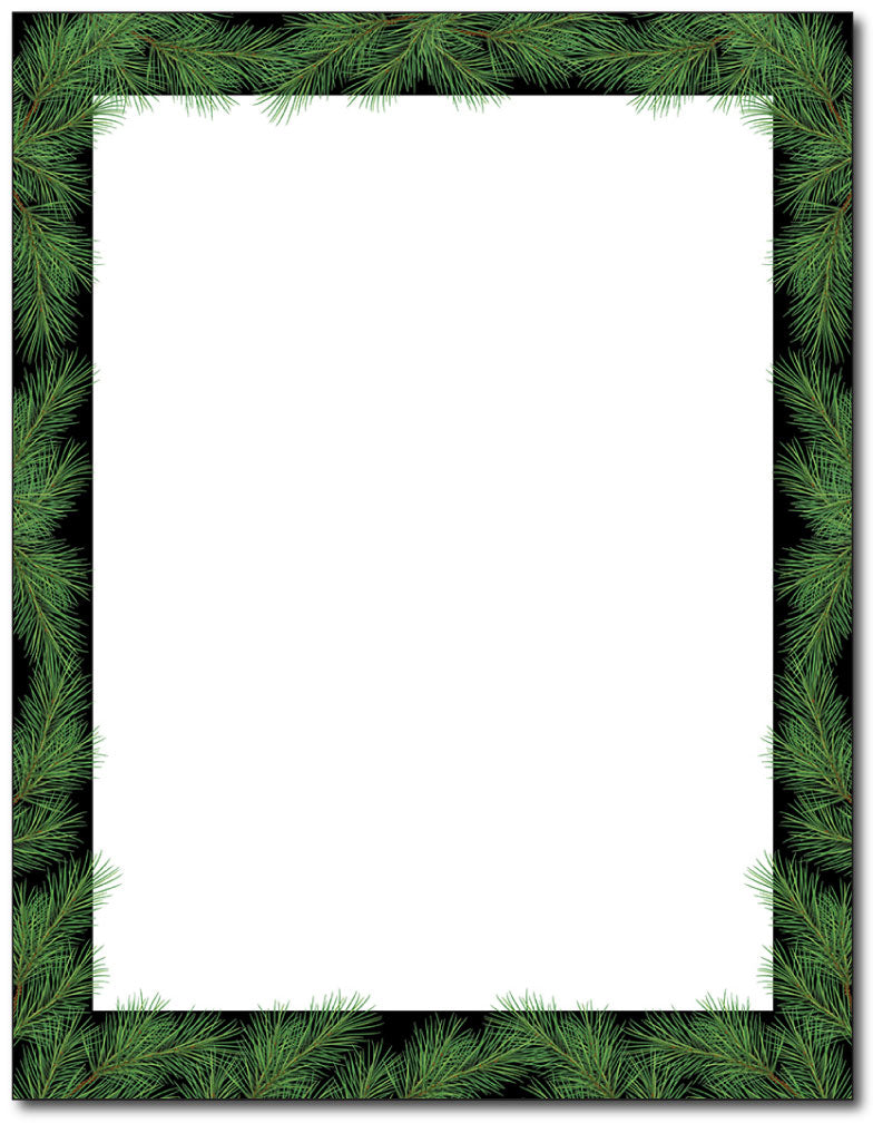 Christmas Pine Stationery