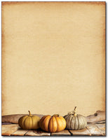 Fall Pumpkins Stationery