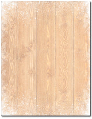 Barnyard Snowflake Stationery