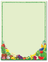 Food Letterhead - Healthy Eats - 60lb Text