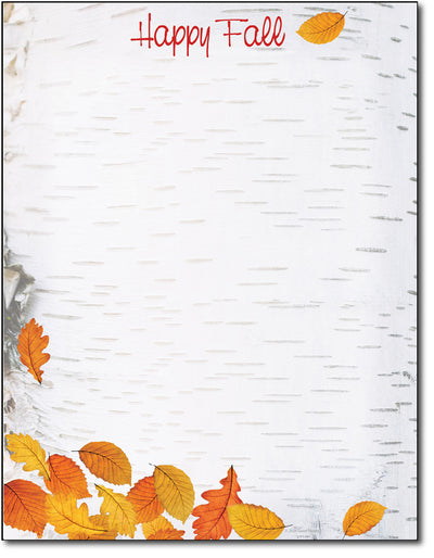 Happy Fall Stationery - 80 Sheets