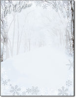 Let it Snow Christmas Holiday Stationery
