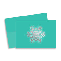 Winter Snowflake - Note Card & Envelope Set