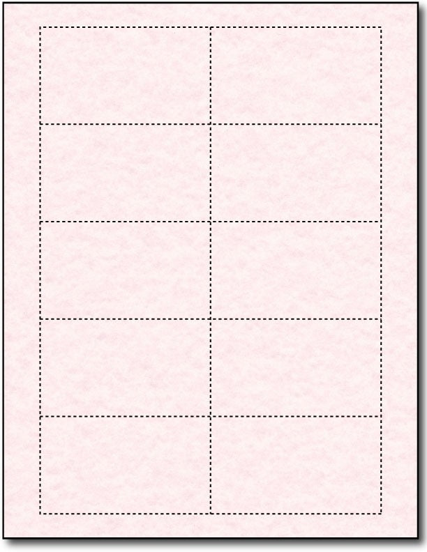 blank-business-cards-pink-parchment-65lb-cover-matte for Free Business Card Template Printable Blank Business Cards - Pink Parchment - (65lb Cover / Matte) for Free Business Card Template Printable