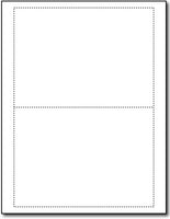 5X7 Blank Flat Cards - 110LB Index - (Color: Yellow)