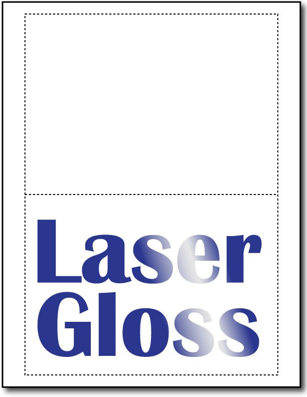 Laser Microperforated Gloss 5" x 7" Postcards