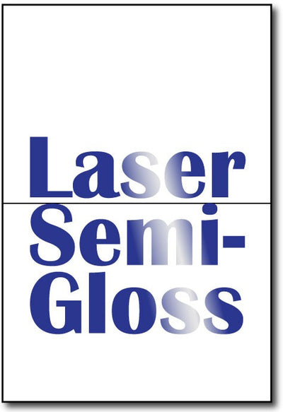 A6 Cards Laser Semi-Gloss measure 4 5/8" x 6 1/4".