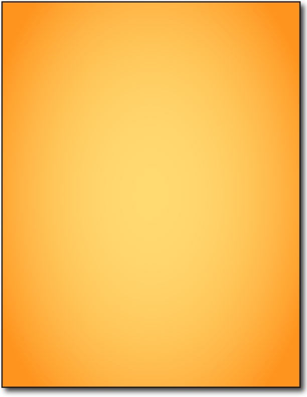 Fluorescent Orange Flyer Paper, measure (8 1/2" x 11") , compatible with copier,inkjet and laser , matte both sides