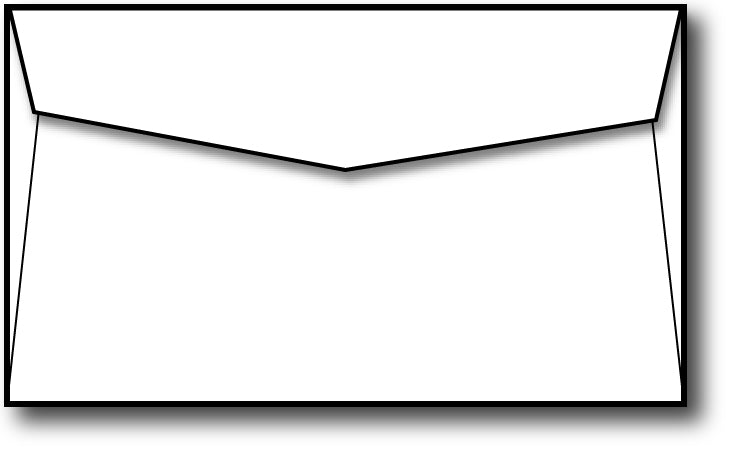 Note Card Envelopes - 5" x 3.625" - Thickness: 70lb Text