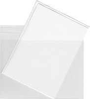 A6 Clear Plastic Envelope Bags - 100 Envelopes