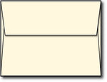 24lb Cream Square Flap A2 4 3/8" x 5 3/4" Envelope.