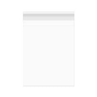 Clear Plastic Envelope Bags - A2 (5 7/8" x 4 1/2") - Catalog Style