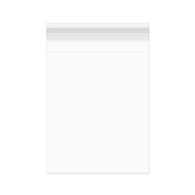 Clear Plastic Envelope Bags - A2 (5 7/8" x 4 1/2") - Catalog Style