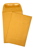 Coin Envelopes - 2 1/4" x 3 1/2" - 24lb Bond (Golden Kraft)