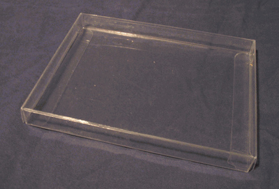 A2 (1" Tall) Fits Clear Plastic Box.