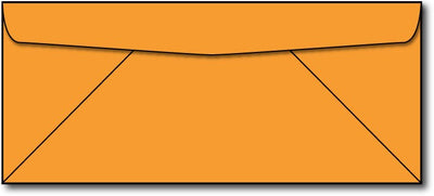 24lb, #10 Cosmic Orange Business Envelopes.