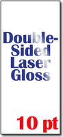 4" x 9" Double-Sided Laser Gloss Rack Cards  - 250 Cards