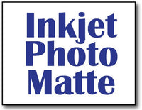 Single Flat Cards, 4 1/4" x 5 1/2" Inkjet Photo Matte - 1000 Cards
