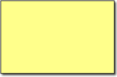 Single Flat Cards, 5 1/2" x 8 1/2" Yellow - 500 Flat Cards