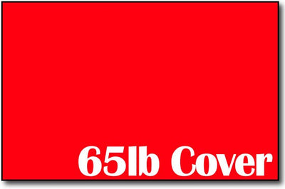 Single Flat Cards, 5 1/2" x 8 1/2" Rocket Red - 500 Flat Cards