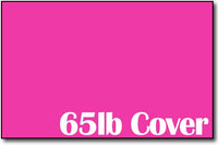 Single Flat Cards, 5 1/2" x 8 1/2" Fireball Fuchsia - 500 Flat Cards